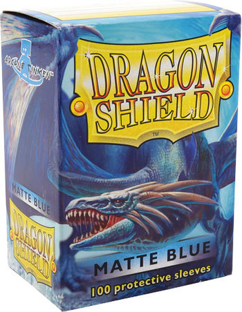 Dragon shield matte box blue dr