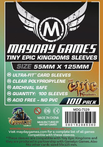 Card sleeves tiny epic kingdoms card sleeves 88x125mm 1 grande