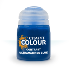 Contrast ultramarines blue