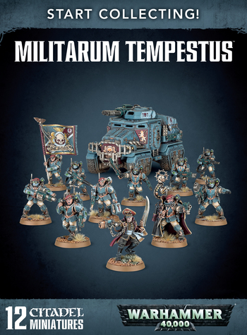 Start collecting militarum tempestus
